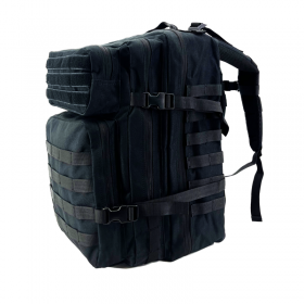 MOCHILA MOLLE 45 LITROS NEGRA SIXMM