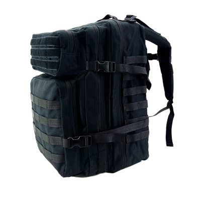 MOCHILA MOLLE 45 LITROS NEGRA SIXMM