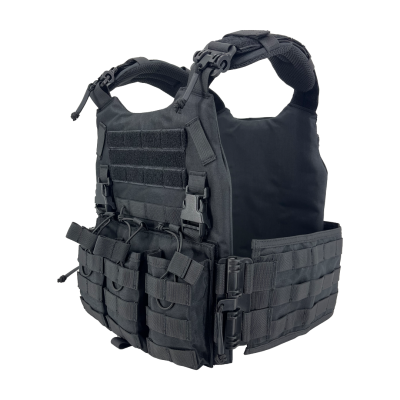 CHALECO TACTICO MOLLE FCS NEGRO