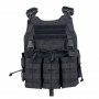 CHALECO TACTICO MOLLE FCS NEGRO / ARMYCOP.ES