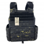 CHALECO TACTICO MOLLE FCS MULTICAM BLACK