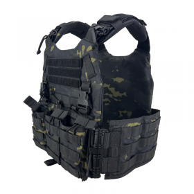 CHALECO TACTICO MOLLE FCS MULTICAM BLACK / ARMYCOP.ES