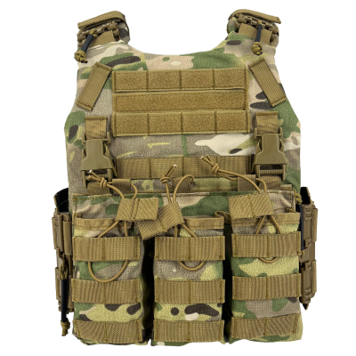 CHALECO TACTICO MOLLE FCS MULTICAM