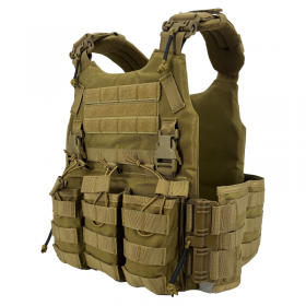 CHALECO TACTICO MOLLE FCS TAN / ARMYCOP.ES