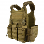 CHALECO TACTICO MOLLE FCS TAN