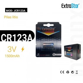 PILA LITIO CR123A 3V // ARMYCOP.ES