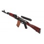 REPLICA AIRSOFT AK-74 ELECTRICA DOUBLE BELL MADERA Y METAL