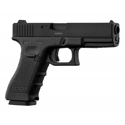 REPLICA PISTOLA GAS GLOCK 17 KP-17 NEGRO KJW