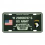 PLACA LICENCIA D-DAY WILLYS