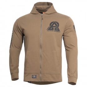 SUDADERA PETAGON AGIS INSTRUCTOR ZERO EDITION COYOTE