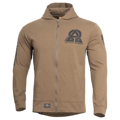 SUDADERA PETAGON AGIS INSTRUCTOR ZERO EDITION COYOTE