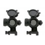 RED DOT ESTILO M2 DOBLE LUZ NEGRO