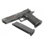 REPLICA PISTOLA DE GAS TTI JW4 PIT VIPER NEGRA