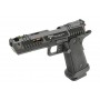 REPLICA PISTOLA DE GAS TTI JW4 PIT VIPER NEGRA