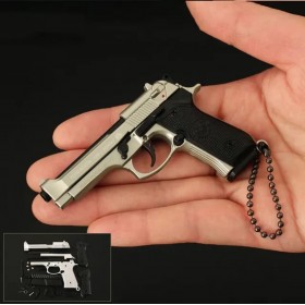 LLAVERO DE PISTOLA METALICA BERETTA 92