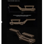 EXTERNO MONTURA RAIL SOPORTE HYDRA WST T1  TAN
