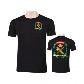 CAMISETA GUARDIA CIVIL TODO POR LA PATRIA NEGRO