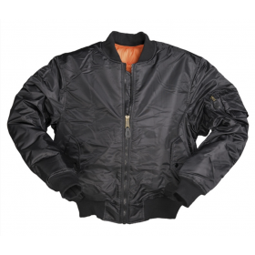 CHAQUETA BOMBER NEGRO