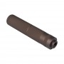 SILENCIADOR MEDIANO 155MM TIERRA OSCURA