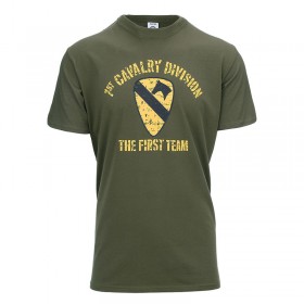 CAMISETA 1ST CAVALRY DIVISION VERDE