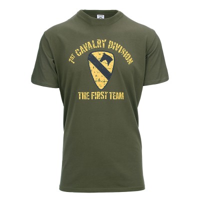 CAMISETA 1ST CAVALRY DIVISION VERDE