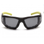 GAFAS DE PROTECCION FYXATE ANTIVAHO OSCURAS PIRAMEX