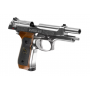 Pistola Airsoft We M92 Samurai Edge Biohazard Silver // ARMYCOP.ES