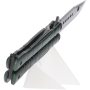 ABANICO K25 VERDE HOJA: 10,30CM