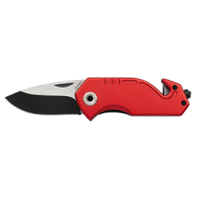 NAVAJA TACTICA ROJA HOJA 5.70CM