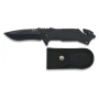 NAVAJA TACTICA NEGRA HOJA 8.10CM