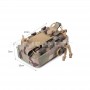 POUCHE BOLSITO MOLLE NEGRO DLX