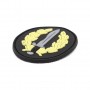 PARCHE IMMORTAL PVC BOINA COE NEGRO