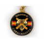 LLAVERO BRIGADA PARACAIDISTA REDONDO NEGRO-ESPAÑA