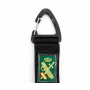 LLAVERO MOSQUETON TRIANGULO GUARDIA CIVIL NEGRO