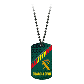 CHAPA PLACA CON CADENA GUARDIA CIVIL
