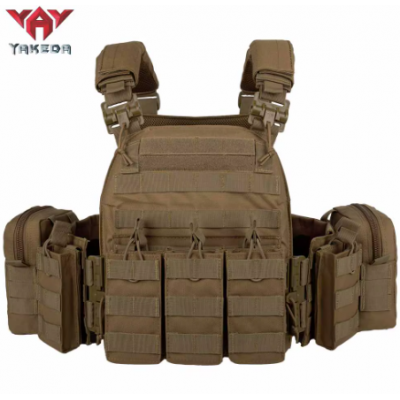 CHALECO TACTICO MOLLE KT YAKEDA TAN