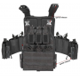 CHALECO TACTICO MOLLE VT83 YAKEDA MULTICAM NEGRO