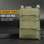 PORTACARGADOR RIFLE 5.56 MOLLE RANGER GREEN
