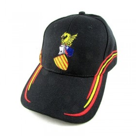 GORRA COMUNIDAD VALENCIANA NEGRO