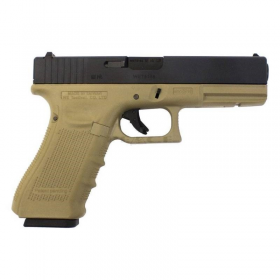 REPLICA PISTOLA GLOCK 17 GEN4 GBB TAN WE