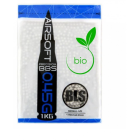 Bolas Airsoft BLS 0,45g BIO 1kg 2200 bbs Blancas // ARMYCOP.ES