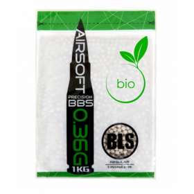 Bolas Airsoft BLS 0,36g BIO 1kg 2800 bbs Blancas // ARMYCOP.ES