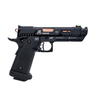 PISTOLA AIRSOFT STI VIPER CO2 BLOWBACK ASG NEGRO