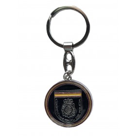 LLAVERO METALICO POLICIA NACIONAL