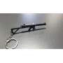 LLAVERO ARMA METALICO