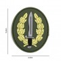 PARCHE IMMORTAL PVC BOINA COE OD