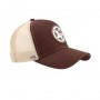 GORRA REJILLA AJUSTABLE MARRON
