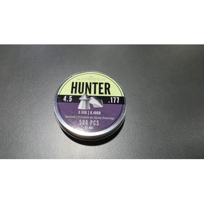 Balines Hunter 4.5mm .177 con Punta Stinger // ARMYCOP.ES