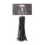 BRIDAS CORTAS 30PCS NEGRAS