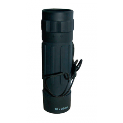 MONOCULAR NEGRO 10x25